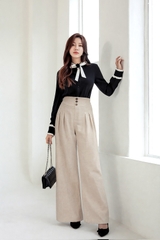 Quần Mentosa Xếp Ly Lưng Kiểu-QMTS030925L1