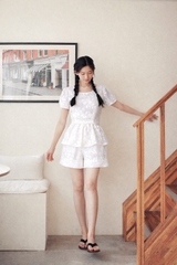 Set Katosa Organza Tơ Hoa-KTS32102242