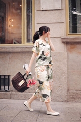 Set Bộ Lửng Anthale In Hoa-ATL220511L2