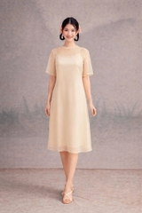 Set Đầm Tơ Mây Mentosa-DMTS231025L1