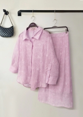 Set Áo Sơ Mi Chân Váy Mentosa-SMTS210825L1