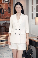 Set Katosa Blazer Shawl 2 Màu-KTS32402251