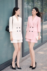 Set Katosa Blazer Shawl 2 Màu-KTS32402251