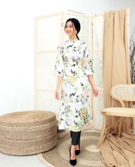 Bộ Áo Dài Cách Tân 2019 Mentosa - Swmsh120118Av