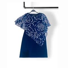 Đầm Vnxk EL Xuất Anh Cánh Dơi Ren-TPSRFCD1022