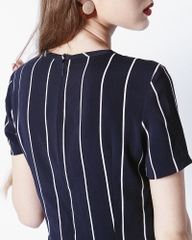 Jumpsuit Short Cổ Tròn Tay Con - V2011101218