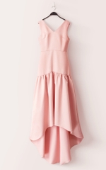 Đầm Katosa SN Cổ Tim Tùng Kết Bèo-KTS230801