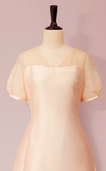 Đầm Katosa Cổ Tim Tay Lỡ Dáng Xòe-KTS221912