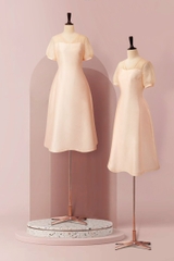 Đầm Katosa Cổ Tim Tay Lỡ Dáng Xòe-KTS221912