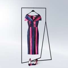 Đầm Katosa Nhung Trễ Vai Body-TPSXD110823