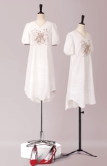 Đầm Katosa Linen Thêu-KTS32202241