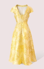 Đầm Gấm Cổ Cao-KTS32703241