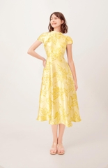 Đầm Gấm Cổ Cao-KTS32703241