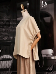 Áo Mentosa Blouse Boho Linen Crepe-AMTS260825D1