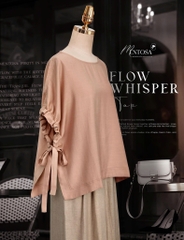 Áo Mentosa Blouse Boho Linen Crepe-AMTS260825D1