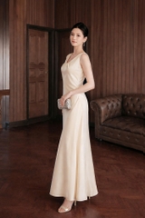 Đầm Lụa Mentosa Dài Dáng Slip 2 Màu-DLMTS271025L1