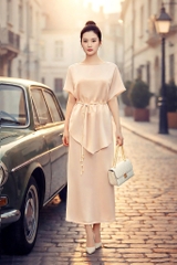 Set Lụa Mentosa Thắt Dây 2 Màu-SMTS120925L1