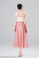 Chân Váy Lụa Mentosa 2 Màu-VMTS230825H1