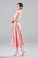 Chân Váy Lụa Mentosa 2 Màu-VMTS230825H1