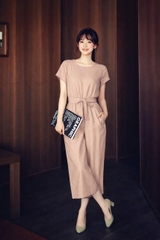 Jumpsuit linen Mentosa Eo Thun-JMTS130925L1