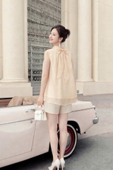 Áo Lụa Nude Cape Katosa-AMTS261125L1