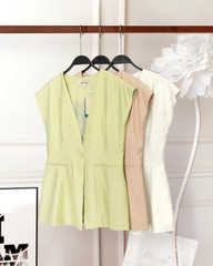 Áo Vest Mentosa Không Tay Form Suông 3 Màu-AVMTS071025L1