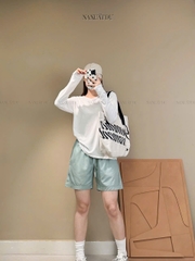 Quần Short Nữ Dây Rút-TPSRDR230326