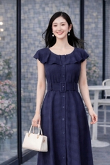 Đầm Katosa Tay Bèo Gài Nút-TPSXD100723