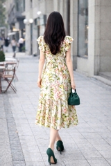 Đầm Katosa Hoa Hồng Giấy-TPSXD250623