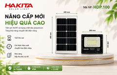 Đèn Pha Năng Lượng Mặt Trời 100W