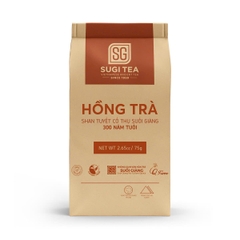 Hồng trà Shan Tuyết Cổ thụ Suối Giàng - Túi giấy 75g