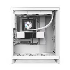 VỎ CASE MÁY TÍNH NZXT H7 FLOW (V2) ALL WHITE (MÀU TRẮNG/ ATX/ MID TOWER/ CM-H72FW-01)