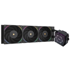 TẢN NHIỆT NƯỚC THERMALRIGHT HYPER VISION 360 ARGB BLACK (MÀU ĐEN/ MÀN HIỂN THỊ LCD)