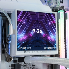 TẢN NHIỆT NƯỚC THERMALRIGHT HYPER VISION 360 UB ARGB WHITE (MÀU TRẮNG/ MÀN HIỂN THỊ LCD)