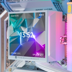 TẢN NHIỆT NƯỚC THERMALRIGHT HYPER VISION 360 UB ARGB WHITE (MÀU TRẮNG/ MÀN HIỂN THỊ LCD)