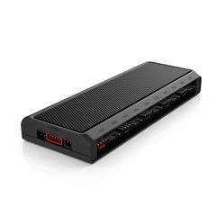 BỘ HUB ĐIỀU KHIỂN QUẠT JUNGLE LEOPARD L10 BLACK (10 CỔNG KẾT NỐI PWM VÀ 5V ARGB/ NGUỒN SATA)