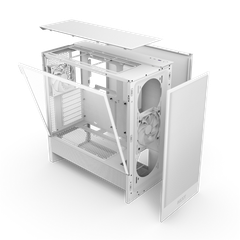 VỎ CASE MÁY TÍNH NZXT H5 FLOW (V2) ALL WHITE (MÀU TRẮNG/ ATX/ MID TOWER/ CC-H52FW-01)