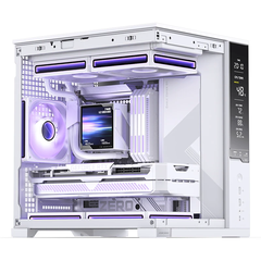 VỎ CASE JONSBO D34 WHITE (MÀU TRẮNG/ M-ATX/ HỖ TRỢ TẢN AIO 240MM)