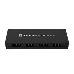 HUB CHIA CỔNG 9PIN USB 2.0 THERMALRIGHT X5 BLACK (MÀU ĐEN/ 5 CỔNG/ NGUỒN PHỤ SATA)