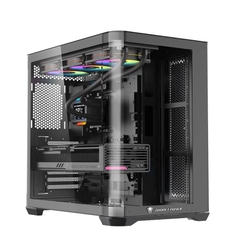 VỎ CASE JUNGLE LEOPARD AC-01 BLACK (KÍNH CONG/ MÀU ĐEN/ KHÔNG KÈM FAN)