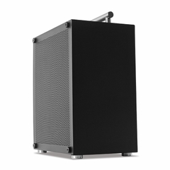 VỎ CASE MÁY TÍNH METALFISH T40 MESH BLACK (MÀU ĐEN MẶT HÔNG LƯỚI/ MAINBOARD MINI-ITX/ NGUỒN SFX)