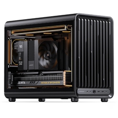 VỎ CASE JONSBO D33 BLACK (MÀU ĐEN/ M-ATX/ HỖ TRỢ TẢN AIO 360MM)