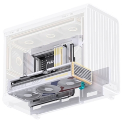 VỎ CASE JONSBO D33 WHITE (MÀU TRẮNG/ M-ATX/ HỖ TRỢ TẢN AIO 360MM)