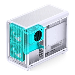 VỎ CASE JONSBO D33 WHITE (MÀU TRẮNG/ M-ATX/ HỖ TRỢ TẢN AIO 360MM)