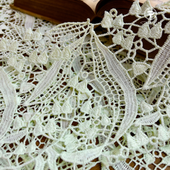 Vải Ren Cotton Lá Liễu