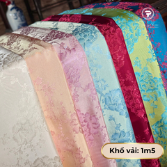 Vải Lụa Hoa Cẩm Tú