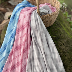 Vải Lưới In Caro