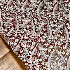Vải Ren Cotton Lá Liễu