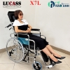 Xe lăn đa năng có bô vệ sinh ngả nằm Lucass X7L