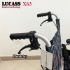 Xe lăn Lucass X63 có phanh tay